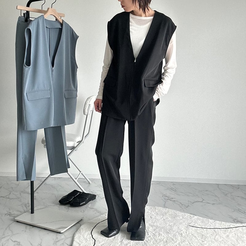 zip gilet【K1-241133】 | kizuki zip gilet【K1-241133】 | kizuki