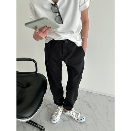 SR buckle sweat pants【K2-251315】