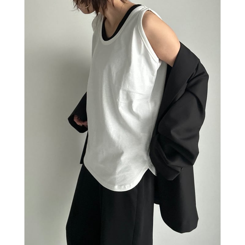 かすみ loose tank top【K2-241134】 | kizuki