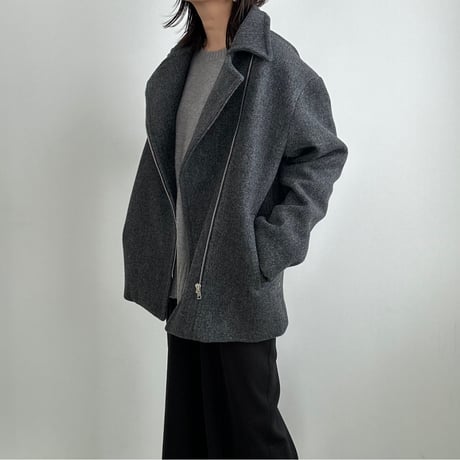 wool middle coat【K2-23426】