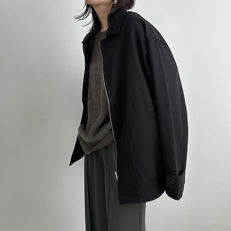zip blouson【K2-23425】