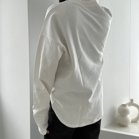 ″notice″ long tee【K2-231121】