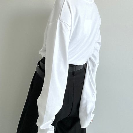 classic long T-shirt【K2-244145】