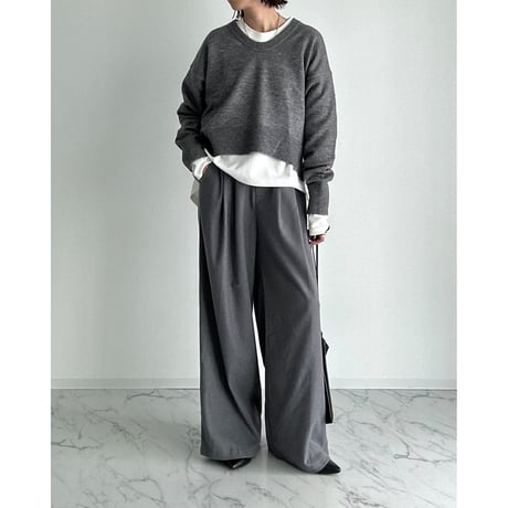 wide trousers【K2-24433】