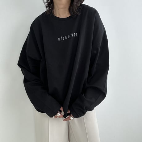 ″RESONANSE″ long tee【K1-234128】