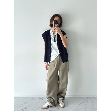 knit vest【K2-253151】