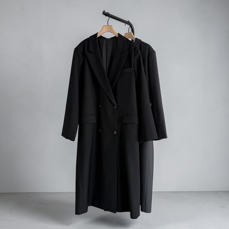 ジャケット・アウター jilgrace FULL LONG COAT BLACK size2 handsome long jacket【K2-261214】 | kizuki