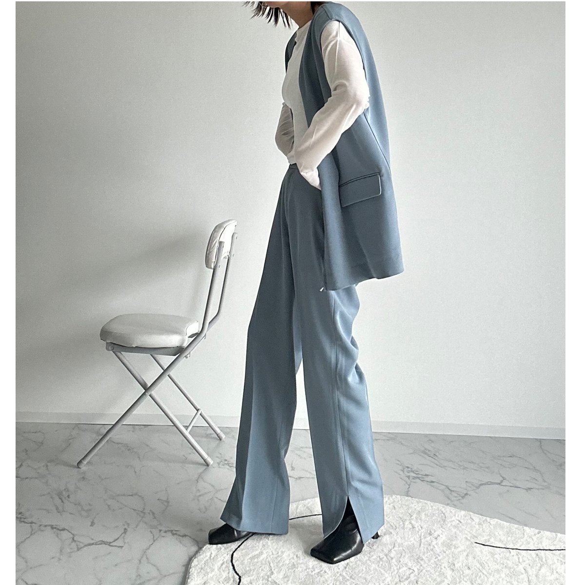 zip gilet【K1-241133】 | kizuki