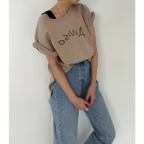 "AVVISO" logo tee【K2-22112】