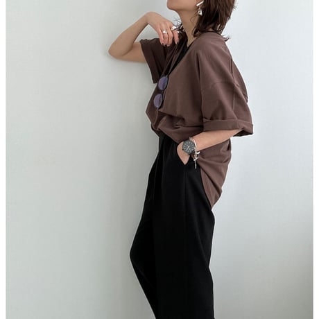 deep collar tee【K2-231120】