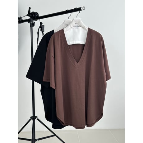 deep collar tee【K2-231120】
