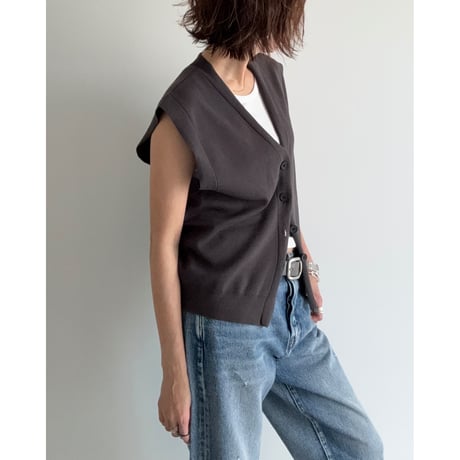 knit vest【K2-253151】