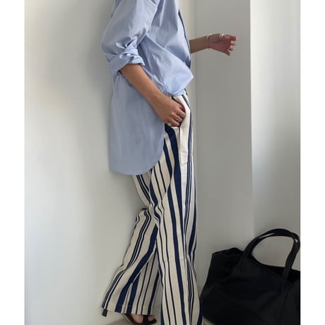 random stripe pants【K2-22233】