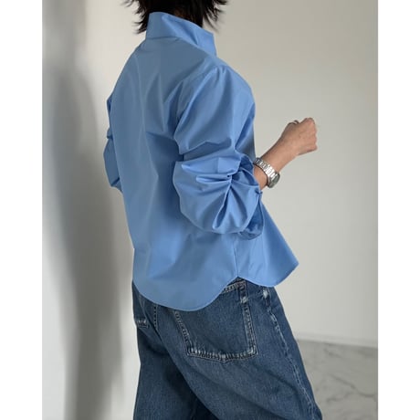 stand collar classic shirt【K5-261162】