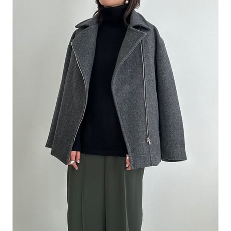 wool middle coat【K2-23426】