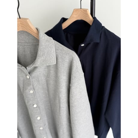 full button polo shirt【K2-261165】