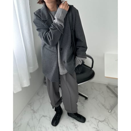 houndstooth jacket【K2-24428】