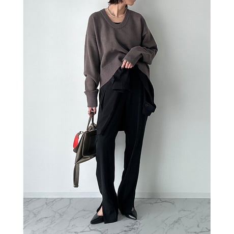 V style knit【K2-244143】