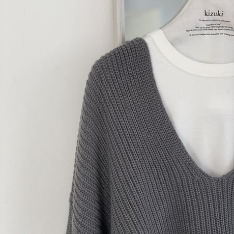 thing match v knit【K2-22319】
