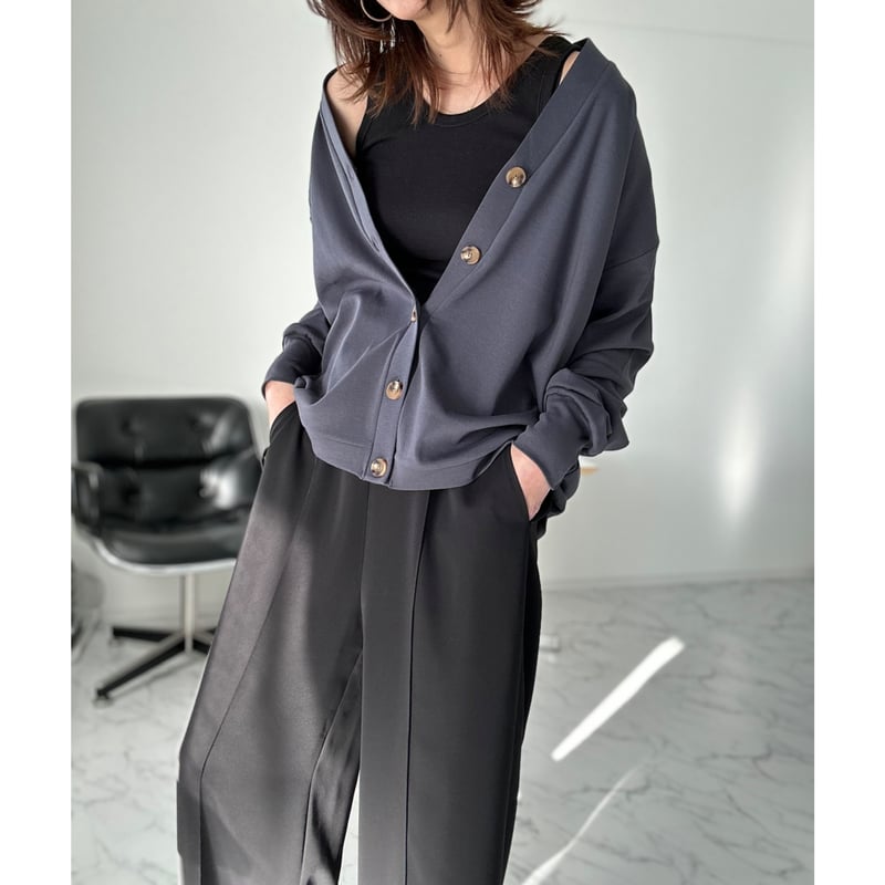 アパルトモン　【MINITZ/ミニッツ】 CARDIGAN　グレー　未使用 MINITZ/ミニッツ】 CARDIGAN（カーディガン）｜L'Appartement