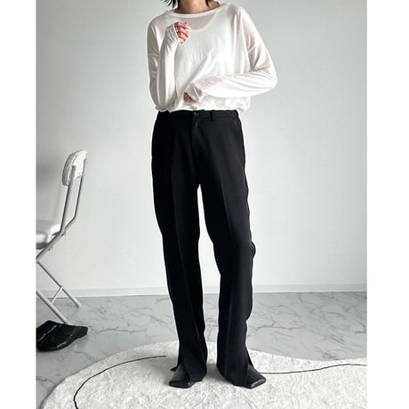 hem slit pants【K1-241110】