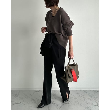 V style knit【K2-244143】