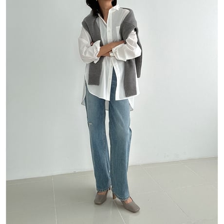 texture knit po【K2-233124】