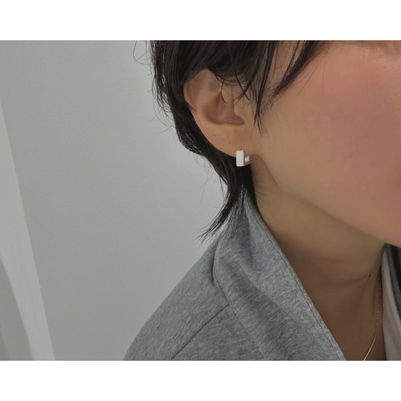 square hoop pierce╱large【K2-261520】 | kizuki