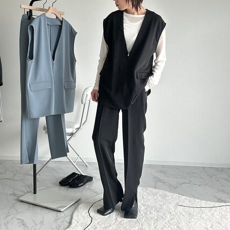 hem slit pants【K1-241110】
