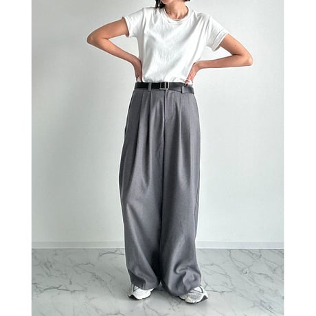 wide trousers【K2-24433】