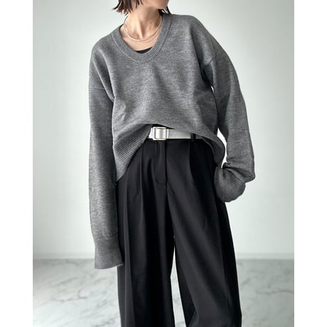 V style knit【K2-244143】