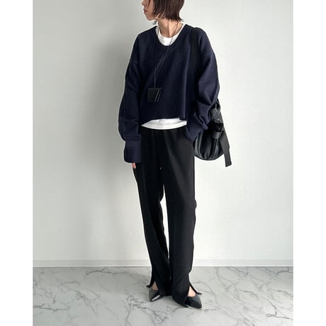 V style knit【K2-244143】