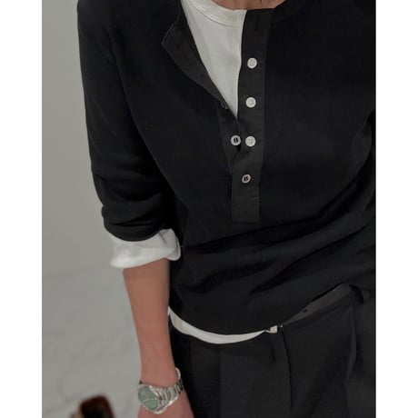 予約販売╱quarter henry sleeve po【K2-261158】
