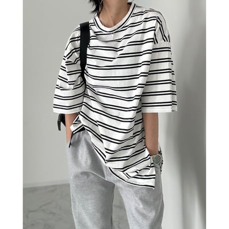 random border tee【K2-261160】