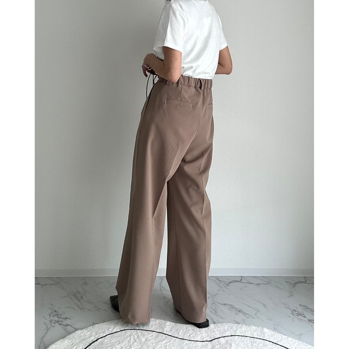 tuck straight slacks【K2-242310】 | kizuki tuck straight slacks【K2-242310】 | kizuki