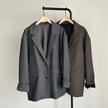 houndstooth jacket【K2-24428】