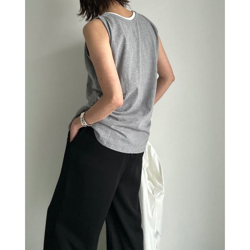 ゆきページ loose tank top【K2-241134】 | kizuki