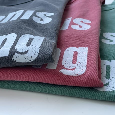 "kennis geving" tee【K2-22216】