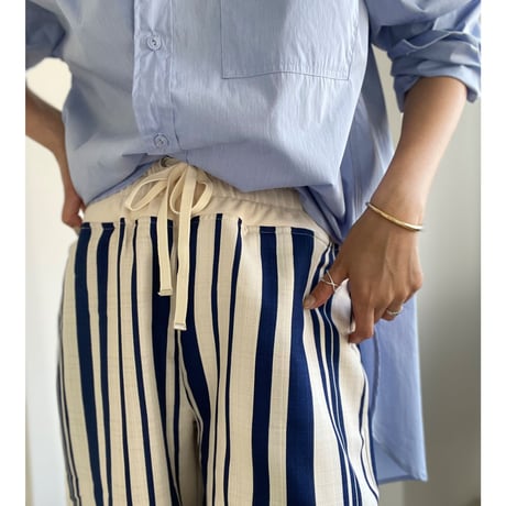 random stripe pants【K2-22233】