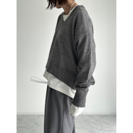 V style knit【K2-244143】