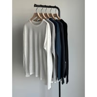soft touch sheer cutsew【K2-241136】