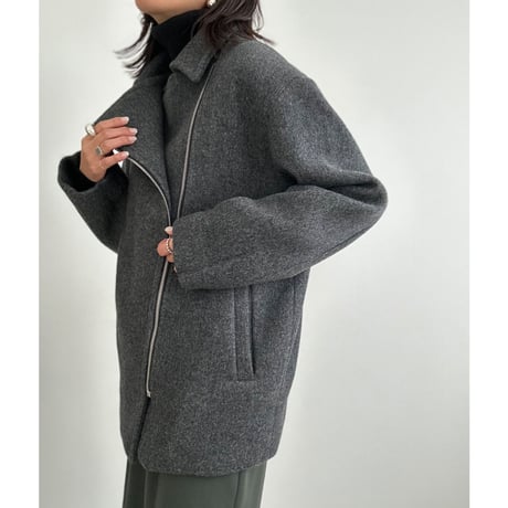 wool middle coat【K2-23426】