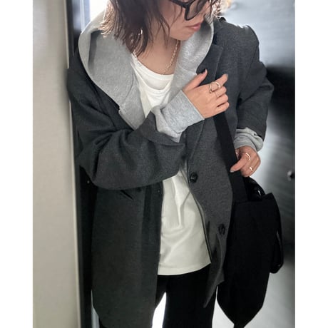 houndstooth jacket【K2-24428】
