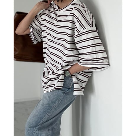 random border tee【K2-261160】