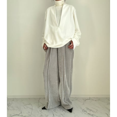corduroy like pants【K2-23438】