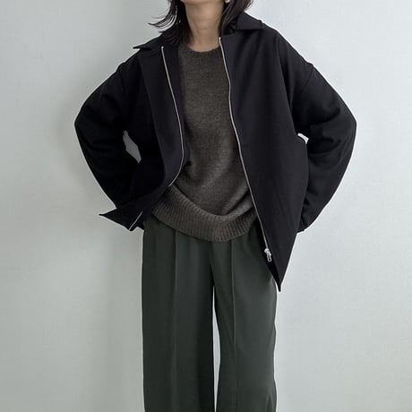 zip blouson【K2-23425】
