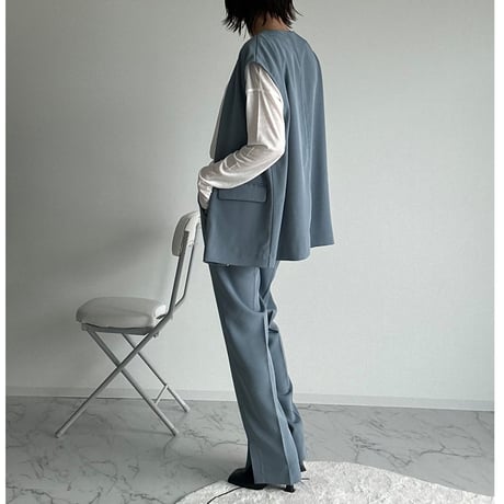 hem slit pants【K1-241110】