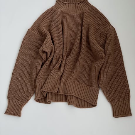 edge curl knit【K1-223113】