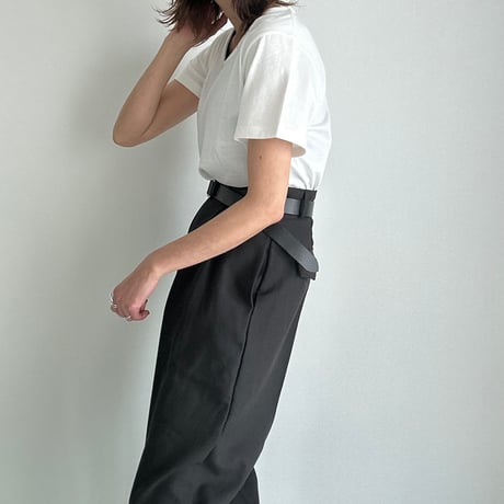 U neck tee【K2-241130】