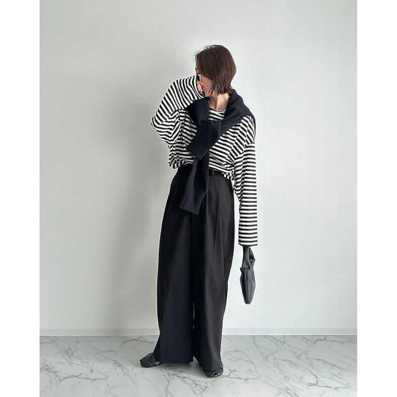wide trousers【K2-24433】 | kizuki